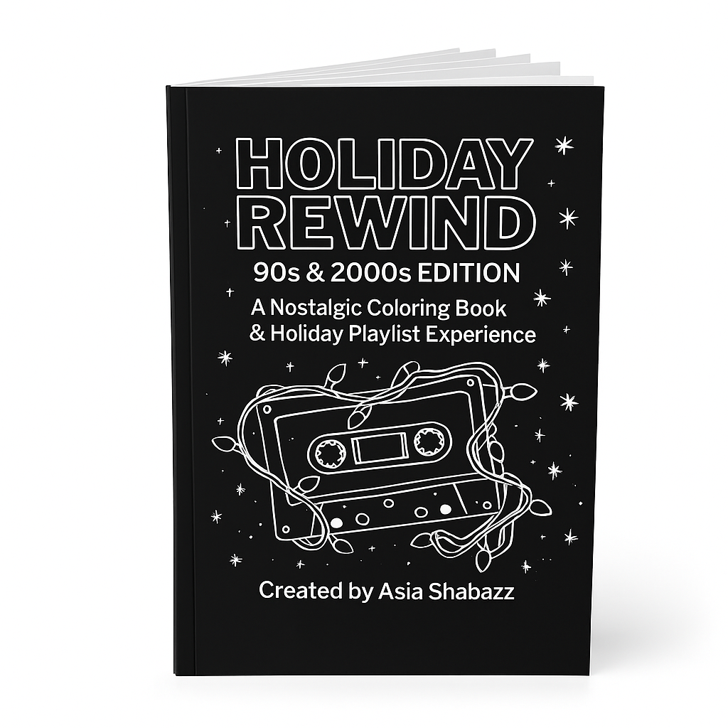 Holiday Rewind Coloring Book