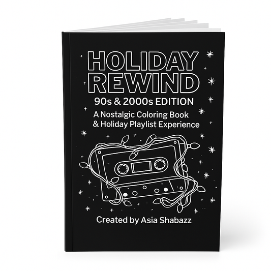 Holiday Rewind Coloring Book